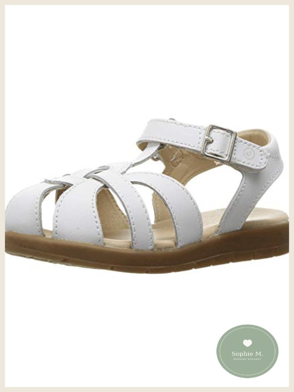 Toddler Girls Dressy Fisherman Sandals Adjustable Strap Memory Foam